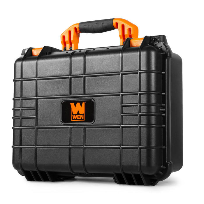 WEN WPC056 Weatherproof Protective Case w/ Impact-Resistant Foam, Large