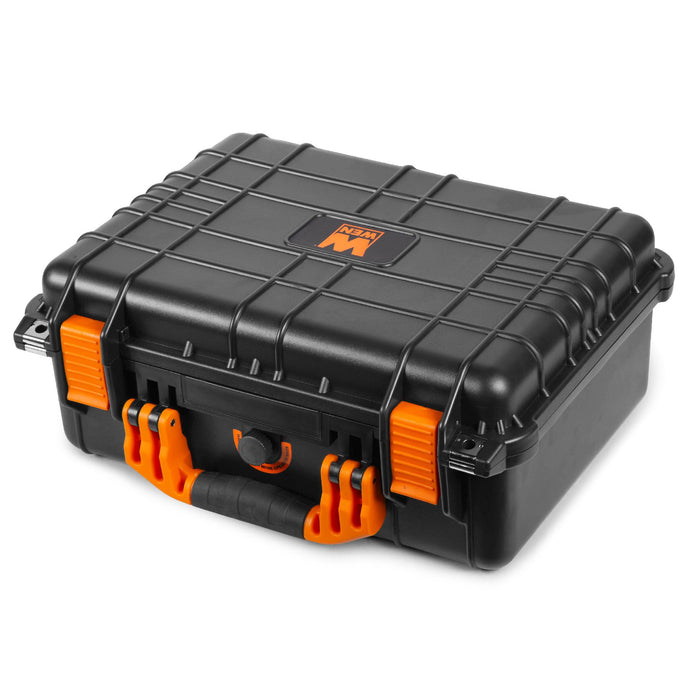 WEN WPC056 Weatherproof Protective Case w/ Impact-Resistant Foam, Large