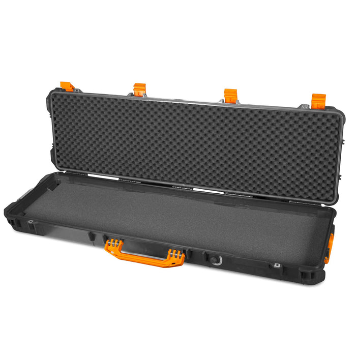 WEN WPC204 Weatherproof Protective Rifle Case with Wheels, Extra Long