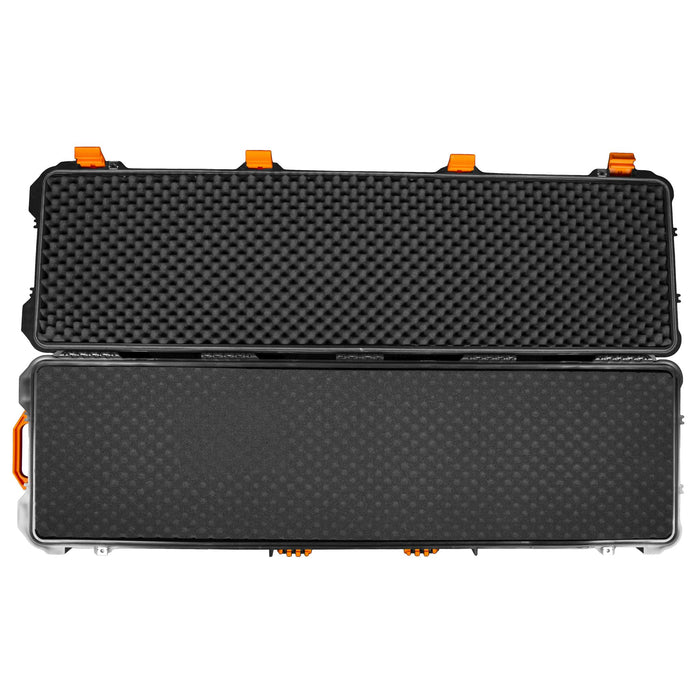 WEN WPC204 Weatherproof Protective Rifle Case with Wheels, Extra Long