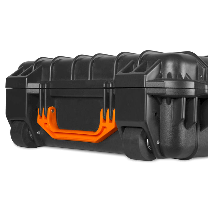 WEN WPC204 Weatherproof Protective Rifle Case with Wheels, Extra Long