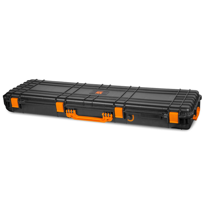 WEN WPC204 Weatherproof Protective Rifle Case with Wheels, Extra Long