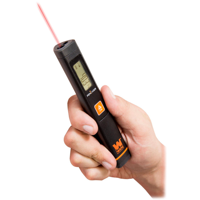 WEN 10110 Multi-Unit Pocket Laser Distance Measure with 32-Foot Range