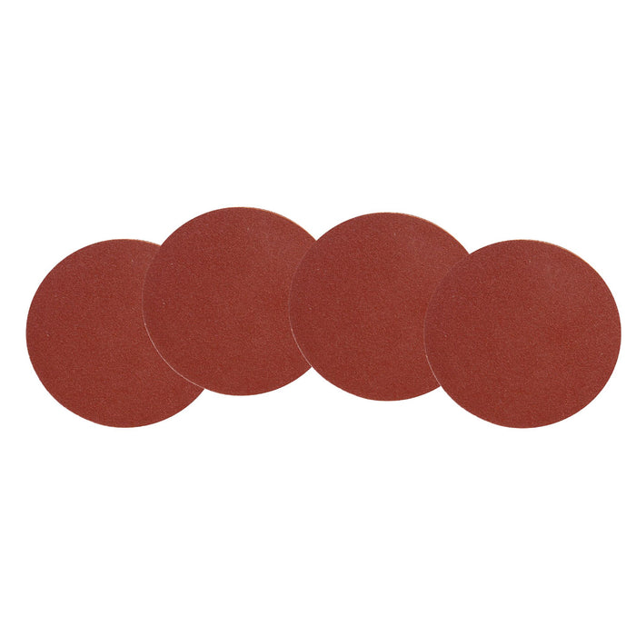 WEN 12SD120 12-Inch 120-Grit Adhesive-Backed Disc Sandpaper, 4-Pack