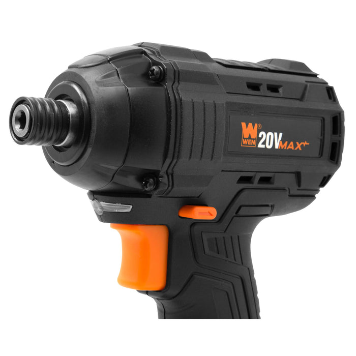WEN 49120 20-Volt MAX Lithium-Ion Cordless Drill/Driver w/ Bits and Ca —  WEN Products