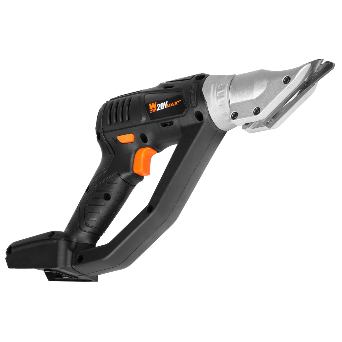 WEN 20314BT 20V Max Cordless Variable Speed Swivel Head Electric Metal  Shear (Tool Only)