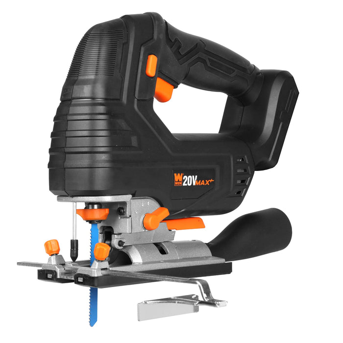 WEN 20667BT 20V Max Cordless Brushless Jigsaw (Tool Only – Battery Not Included)