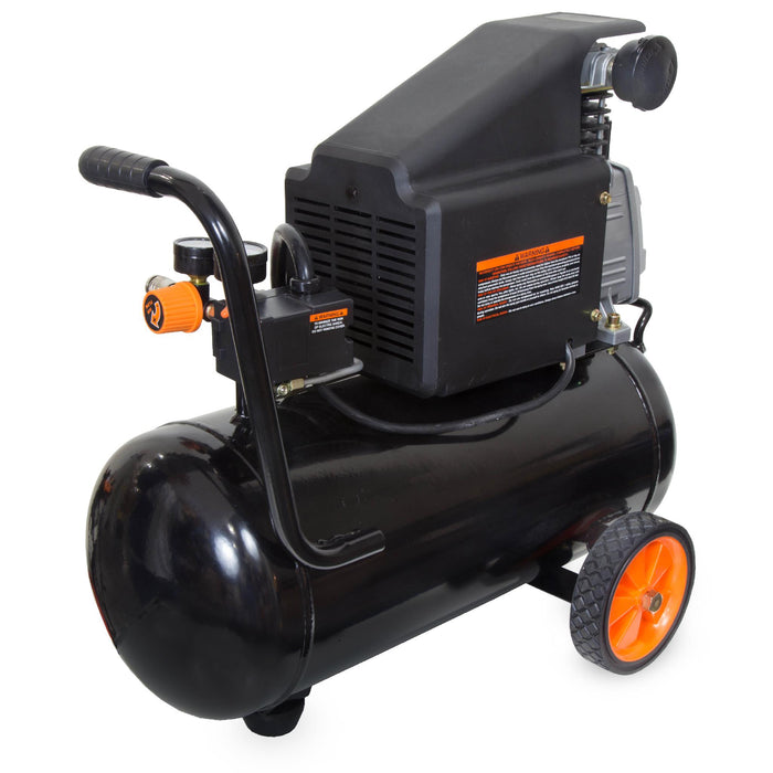 WEN 2287 6-Gallon Oil-Lubricated Portable Horizontal Air Compressor WEN Products WEN 2287 6-Gallon Oil-Lubricated Portable Horizontal Air Compressor WEN Products