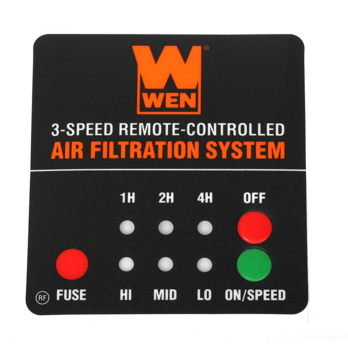 [3410-042RF] Control Panel Label Rf for WEN 3410