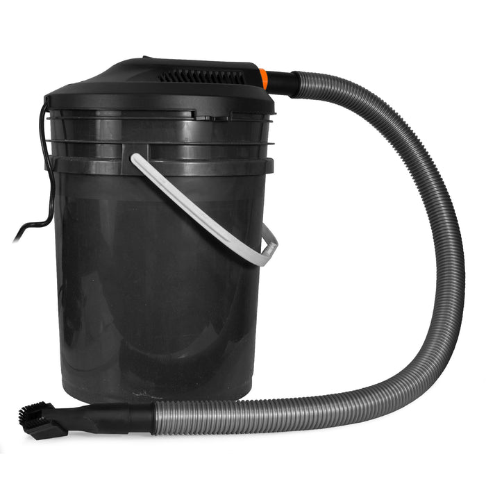 WEN 38005 3.2-Amp 5-Gallon Bucket Vacuum Cleaner with Hose, Nozzles and Filter Bag