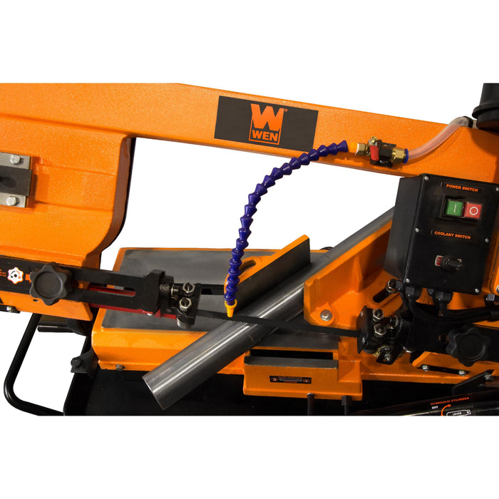 WEN 39707 7-by-12-Inch Metal-Cutting Band Saw with Stand