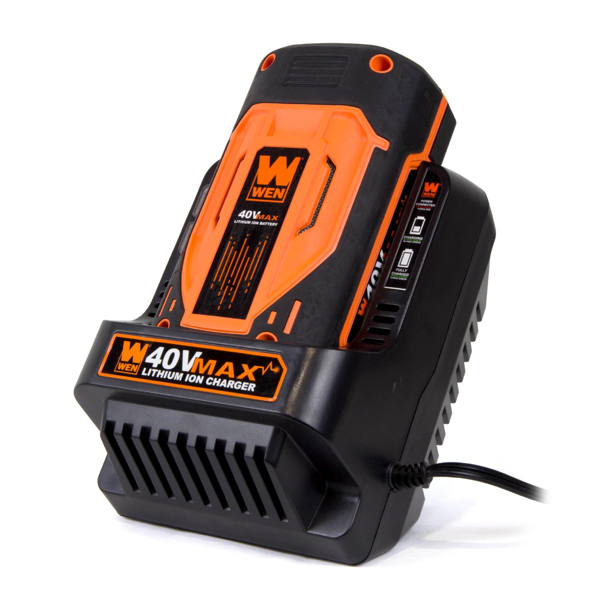 [40404] WEN 40V Max Lithium-Ion 4Ah Rechargeable Battery — WEN Products