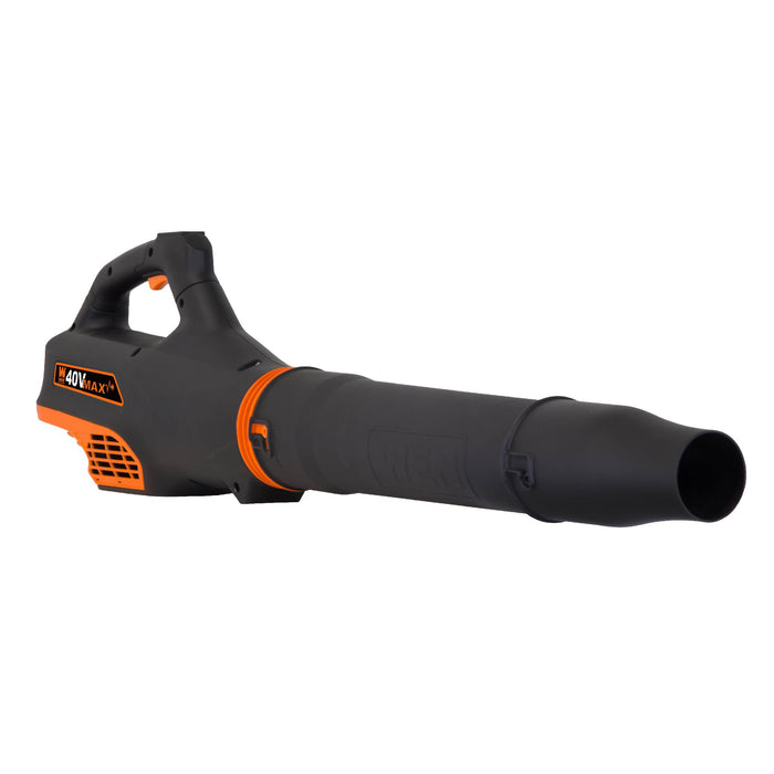WEN 40410 40V Max Lithium-Ion 480 CFM Brushless Leaf Blower with 2Ah Battery &amp; Charger