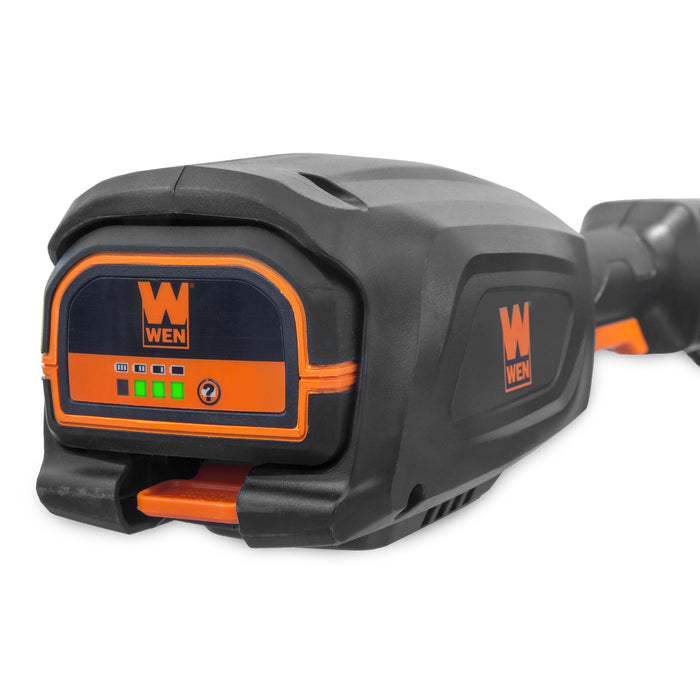 WEN 40V Max Lithium-Ion 480 CFM Brushless Leaf Blower with 2Ah Battery & Charger