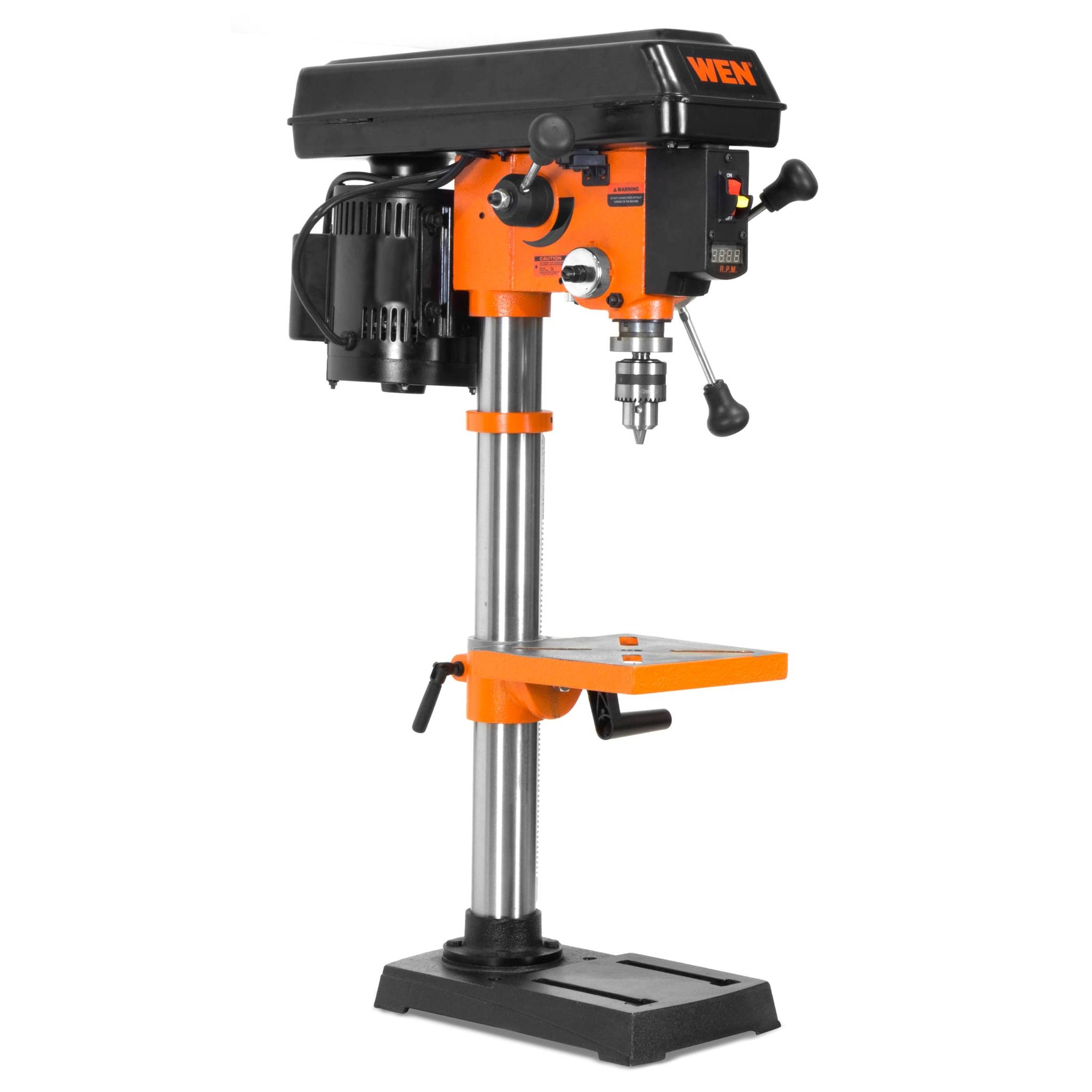 WEN 4212T 5-Amp 10-Inch Variable Speed Cast Iron Benchtop Drill Press ...