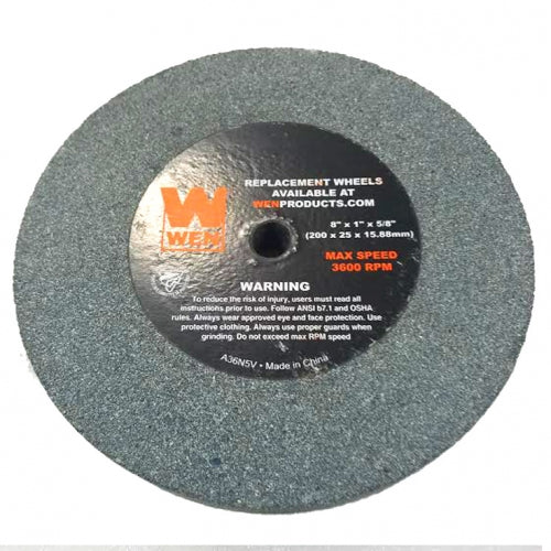 [4280-019] Left Grinding Wheel (Gray-5/8-Inch Arbor 36-Grit Grinding Wheel, 8&quot; by 1&quot;)
