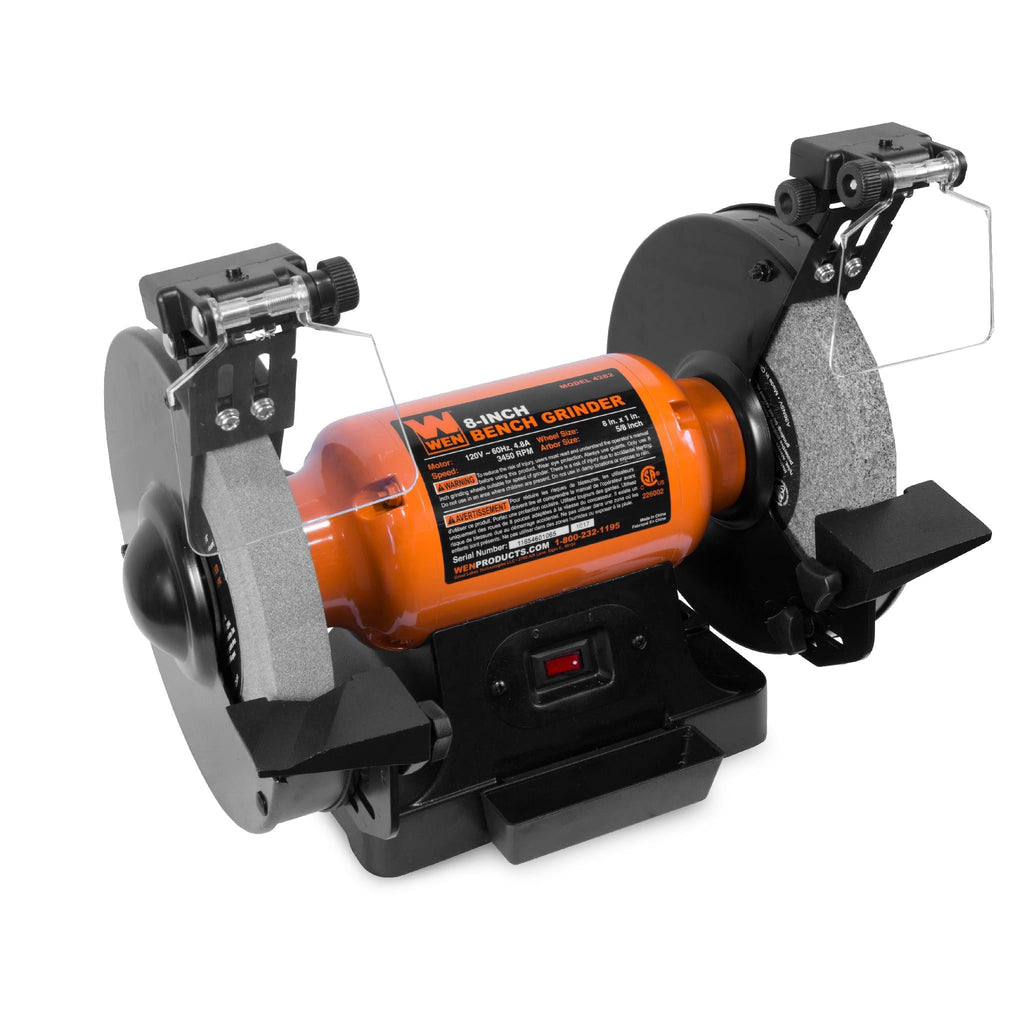 ぺんぎん WEN R4282 4.8-Amp 8-Inch Bench Grinder with LED Work Lights and