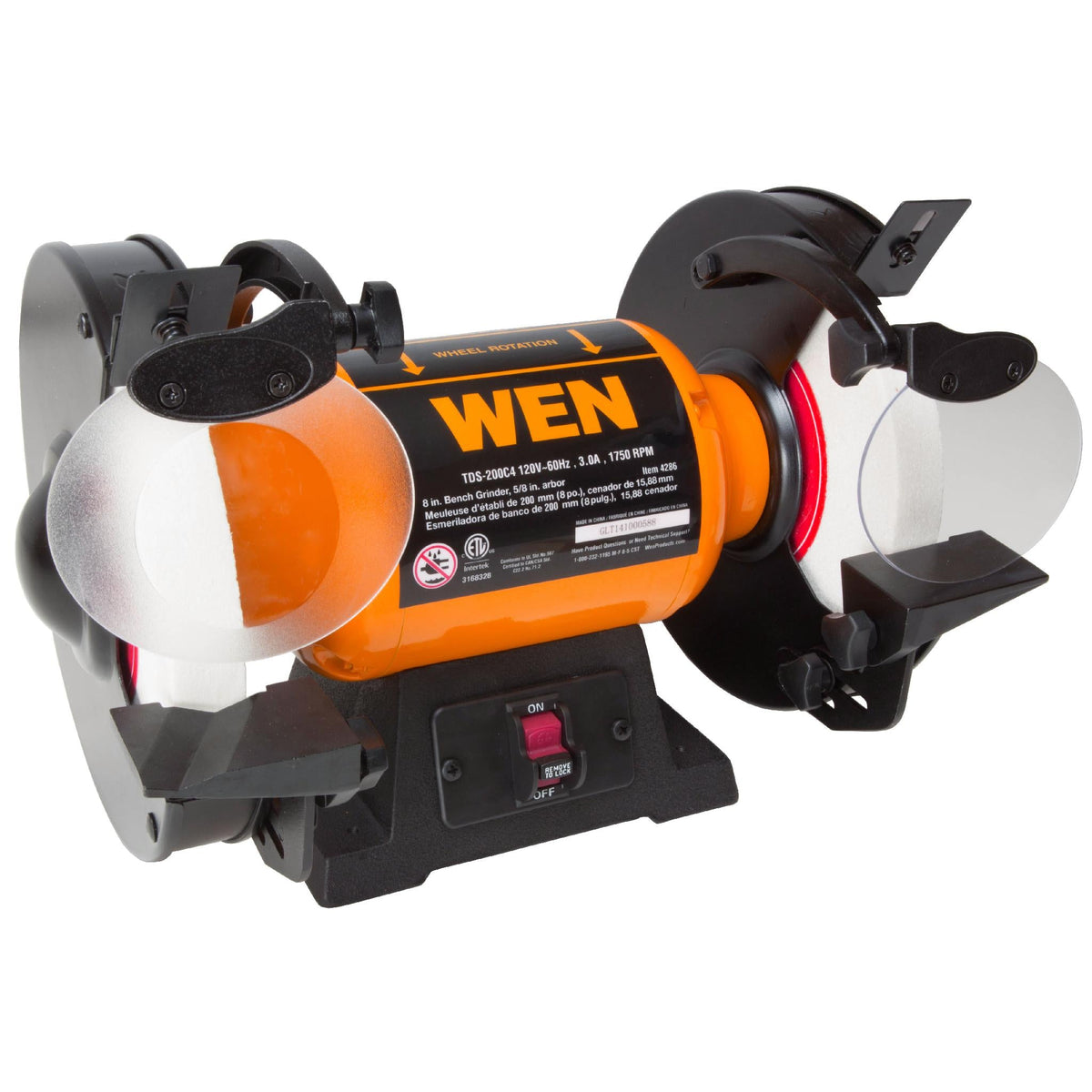 WEN R4286 8 inch Slow Speed Bench Grinder (Manufacturer