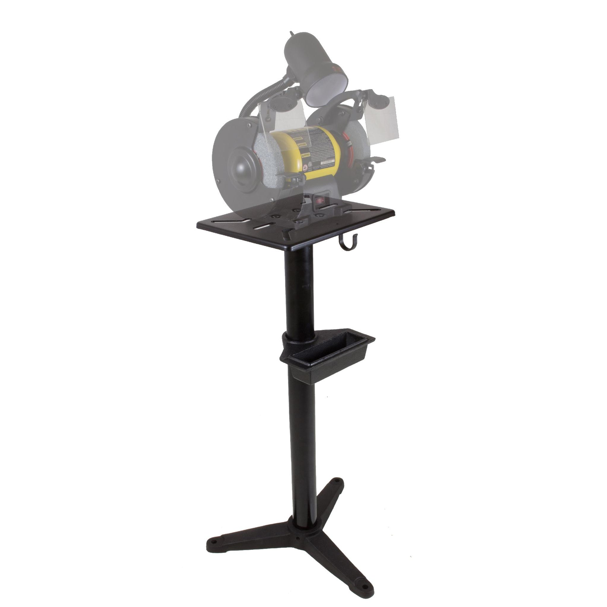 WEN 4288T Cast Iron Bench Grinder Pedestal Stand with Water Pot — WEN