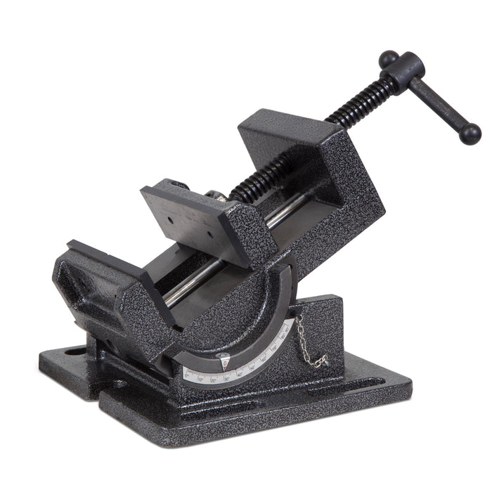 WEN TV434 4.25 in. Industrial Strength Benchtop and Drill Press Tilting Angle Vise