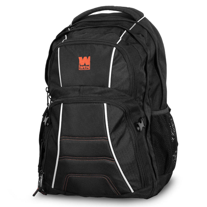 backpack with laptop space WEN 49020 Four-Compartment Heavy Duty Backpack with Laptop Storage — WEN Products