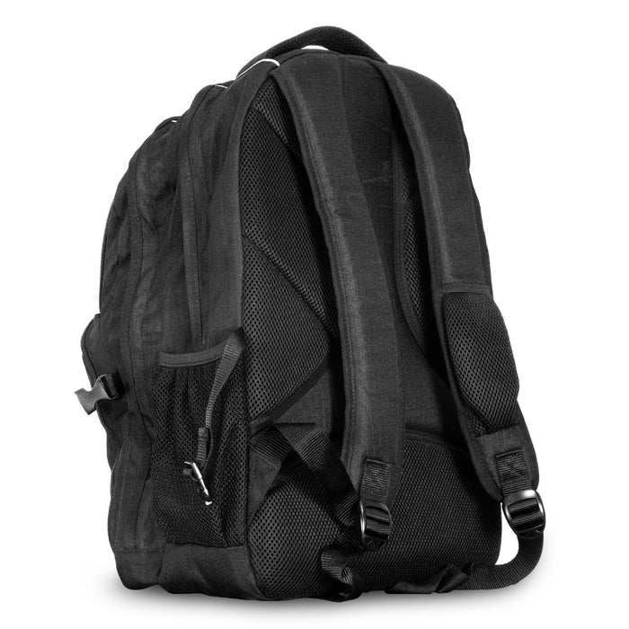 bodypack haulage laptop backpack black WEN 49020 Four-Compartment Heavy Duty Backpack with Laptop Storage — WEN Products