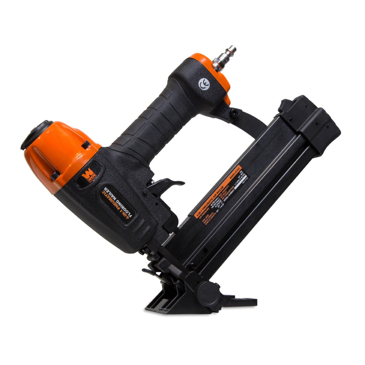 WEN R61741 4-in-1 18-Gauge Pneumatic Flooring Nailer and Stapler