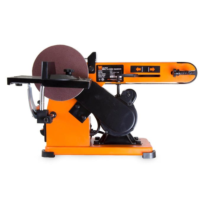 WEN 6500T 4 x 36-Inch Belt and 6-Inch Disc Sander with Steel Base