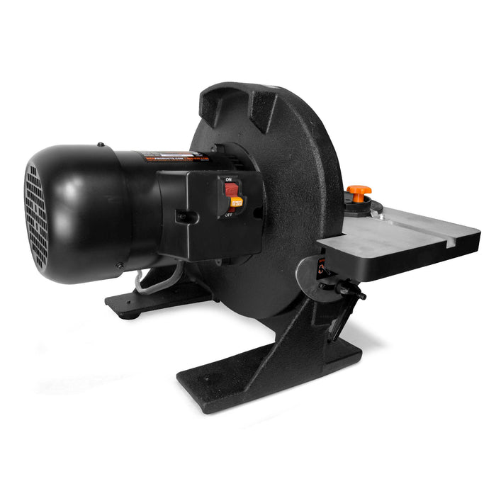12 Inch Sander WEN 65812 12-Inch Benchtop Disc Sander with Miter Gauge and Dust Colle ...