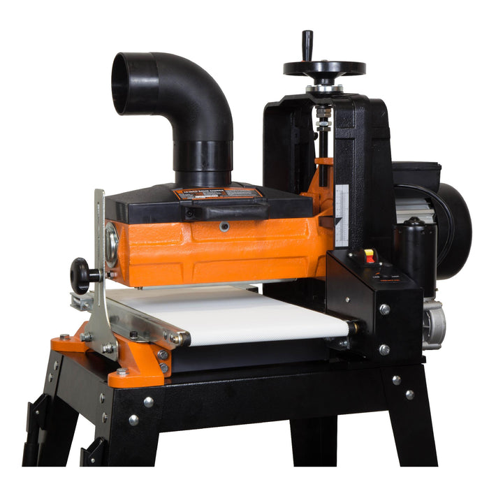 WEN 65911 10.5-Amp 10-Inch Drum Sander with Rolling Stand and Variable Speed Conveyor