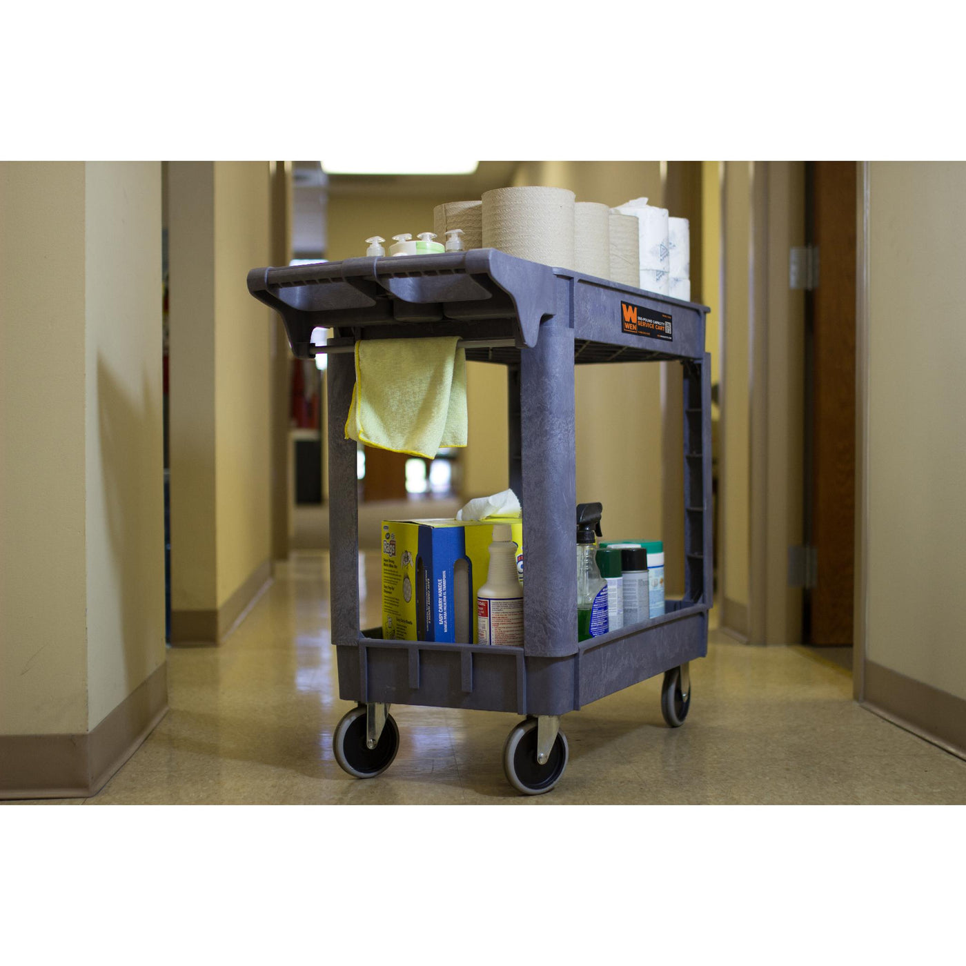 WEN 73002T 500-Pound Capacity 40 by 17-Inch Service Utility Cart — WEN ...
