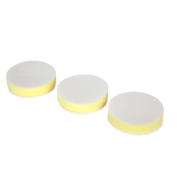 WEN AA1502 5-Inch Medium-Grit Diamond-Cut Foam Polishing Pads for Light Polishing, Three Pack