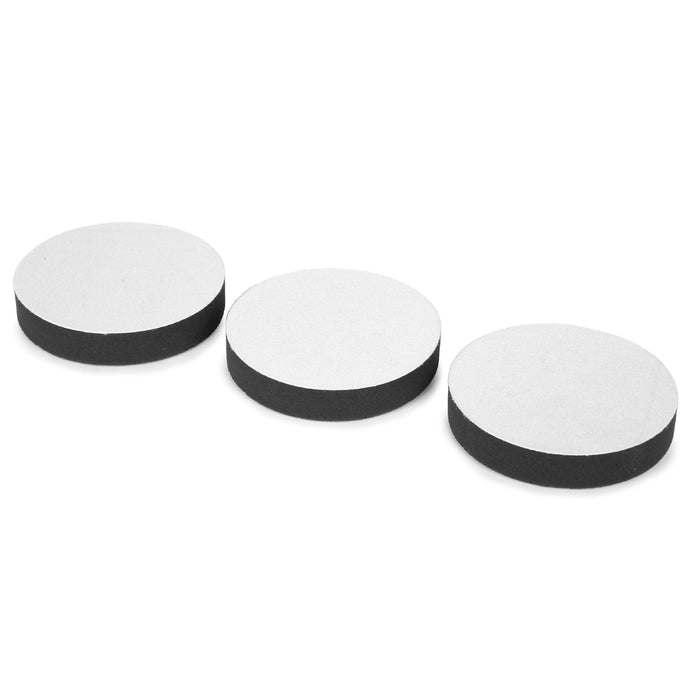 WEN AA1603 6-Inch Fine-Grit Diamond-Cut Foam Polishing Pads for Finishing, Three Pack