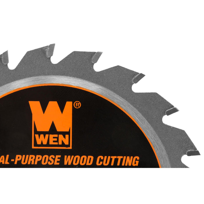 WEN BL0320 3-3/8-Inch 20-Tooth Professional Woodworking Saw Blade for Compact and Mini Circular Saws