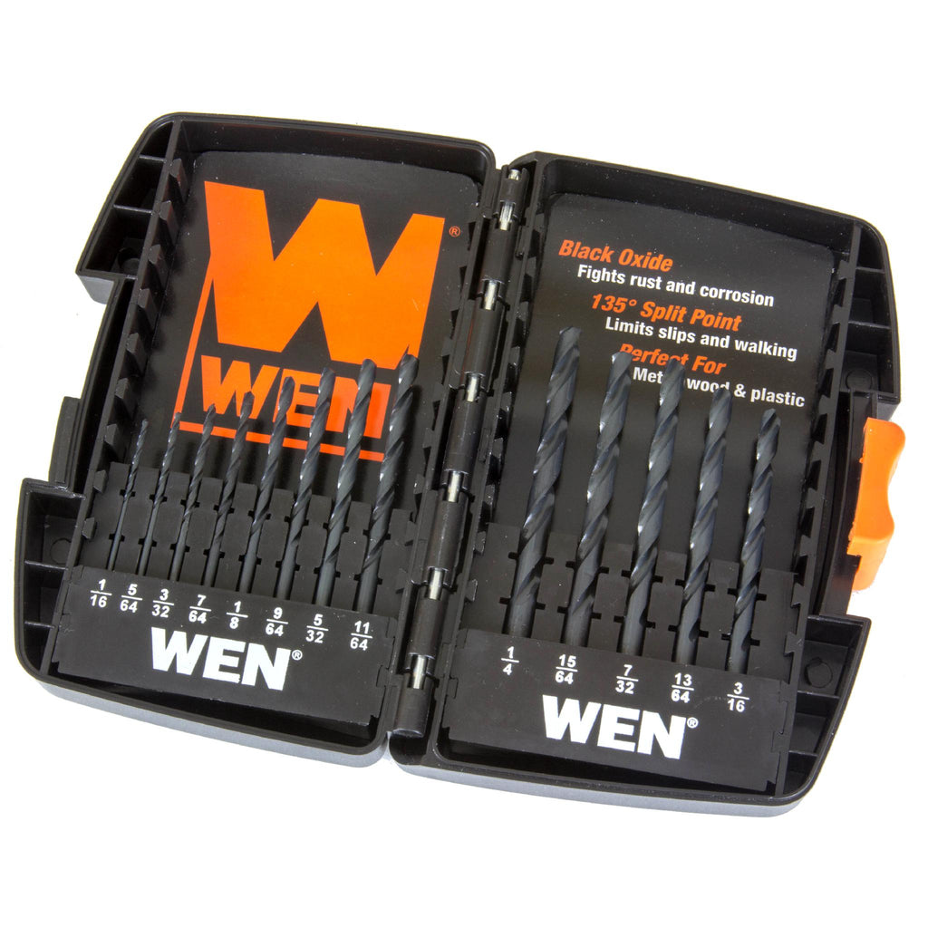 WEN DB13 13-piece black oxide drill bit set — WEN Products