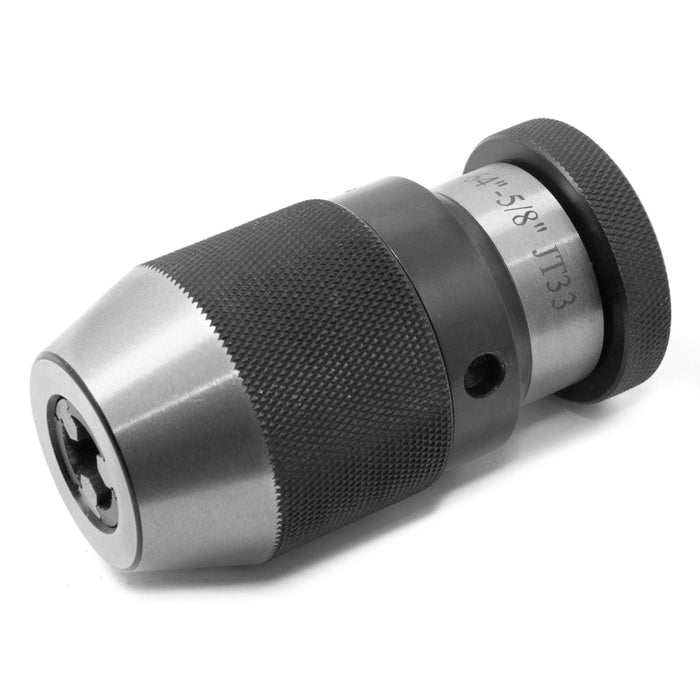 1/32"- 5/8" JT33 Super Heavy Duty Drill Press Chuck Keyless Mount - Foto 3