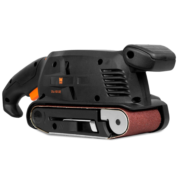 WEN HB3185 5-Amp 3-by-18-Inch Variable Speed Combination Handheld and Benchtop Belt Sander