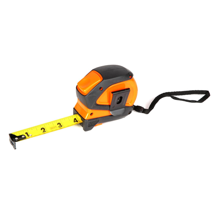 WEN ME425T 25-Foot Measuring Tape with Automatic Brake and Dual-Release Triggers