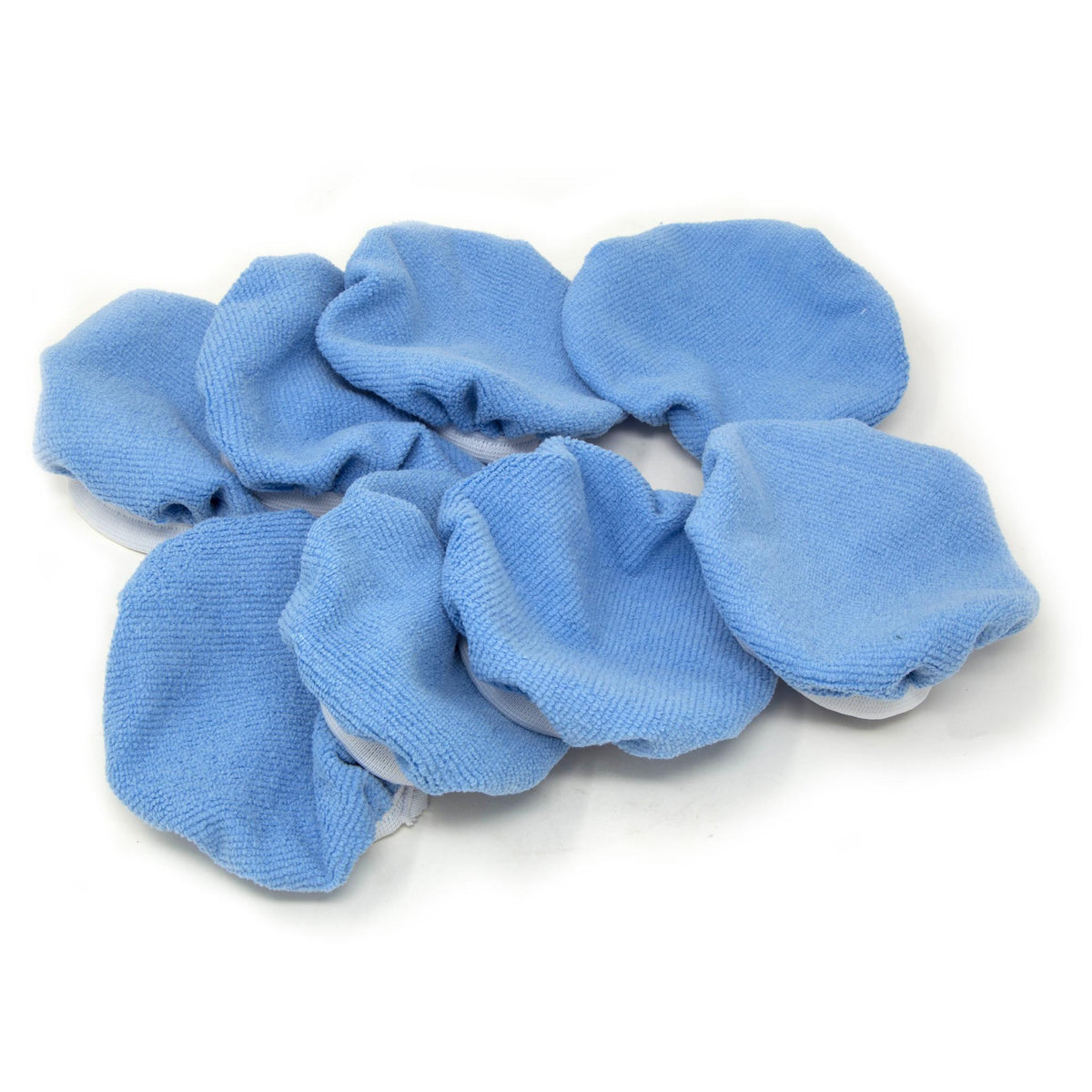 9 to 10 Inches Buffer Bonnets 9Pcs Waxers Bonnet Set Polishing