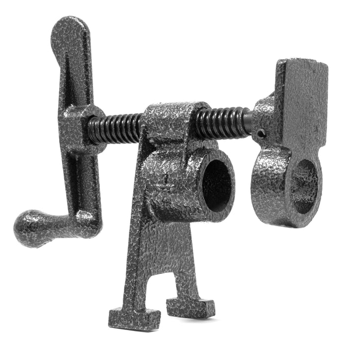 WEN PCV012 Heavy Duty 1/2-Inch Cast Iron Pipe Clamp Vise for Woodworking
