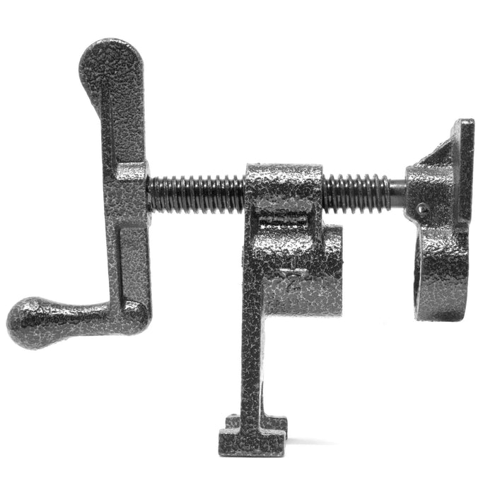 WEN PCV012 Heavy Duty 1/2-Inch Cast Iron Pipe Clamp Vise for Woodworking