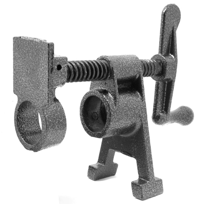 WEN PCV034 Heavy Duty 3/4-Inch Cast Iron Pipe Clamp Vise for Woodworking