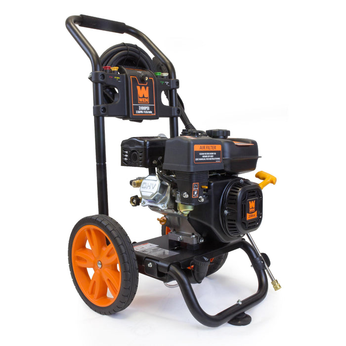 WEN PW3100 Gas-Powered 3100 PSI 208cc Pressure Washer, CARB Compliant