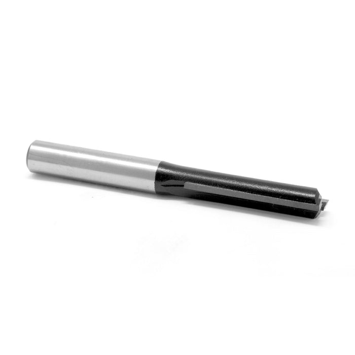 WEN RB102FF 1/4 in. Straight 2-Flute Carbide-Tipped Router Bit with 1/4 in. Shank and 1 in. Cutting Length