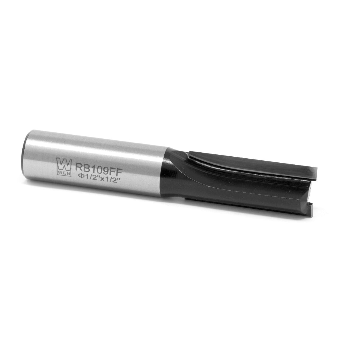WEN RB109FF 1/2 in. Straight 2-Flute Carbide-Tipped Router Bit with 1 ...