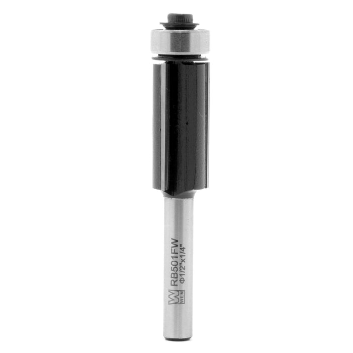 WEN RB501FW 1/2 in. Flush Trim 3-Wing Carbide-Tipped Router Bit with 1/4 in. Shank