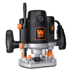 WEN RT6033 15-Amp Variable Speed Plunge Woodworking Router Kit with Ca ...