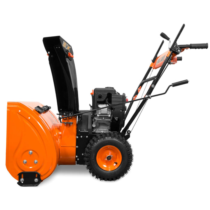 WEN SB24 24-Inch 212cc Two-Stage Self-Propelled Gas-Powered Snow Blower with Electric Start