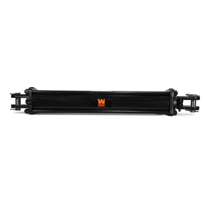 WEN TR4012 2500 PSI Tie Rod Hydraulic Cylinder with 4 in. Bore and 12 in. Stroke