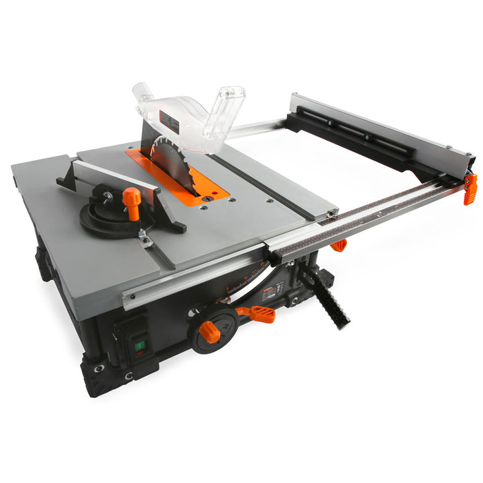 WEN TT1088 Rolling Mobile Table Saw Stand for 10-Inch Industrial Benchtop Jobsite Table Saws